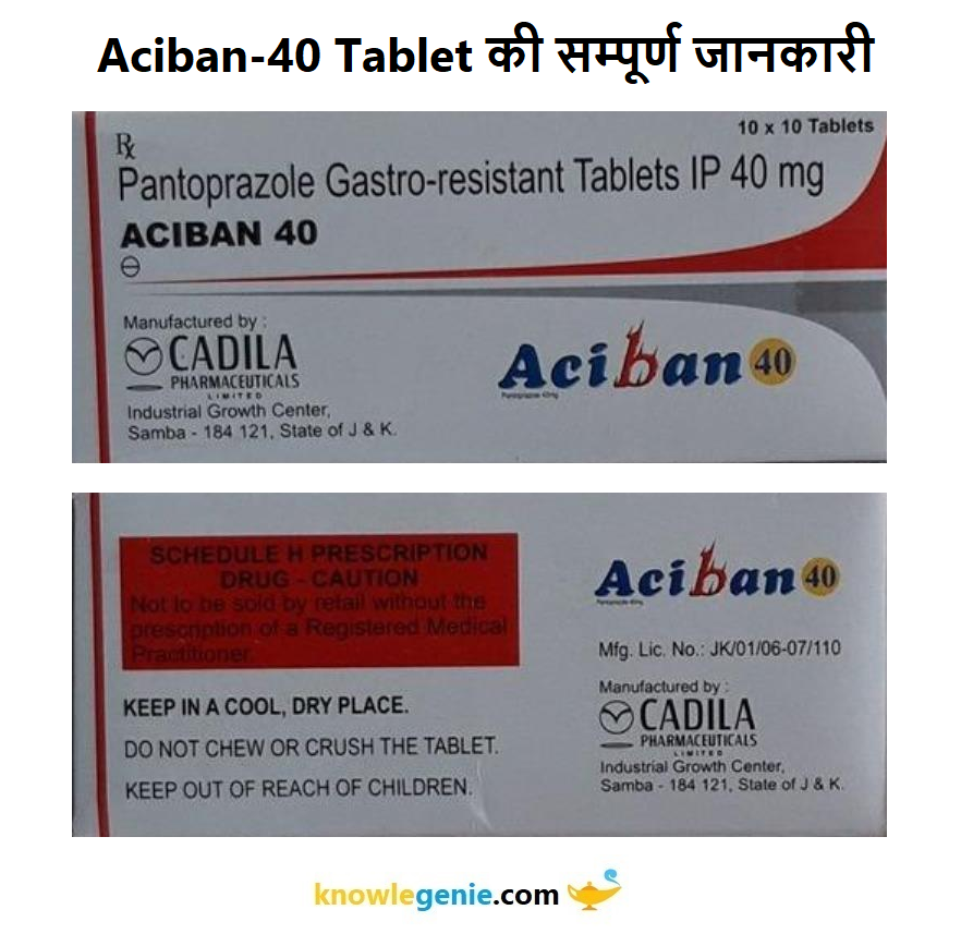 Aciban-40 Tablet की सम्पूर्ण जानकारी
