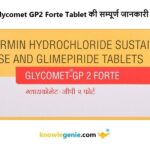 Glycomet GP2 Forte Tablet की सम्पूर्ण जानकारी